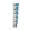 Adiroffice 12 in W, 12 in D, 72 in H, Steel ADI629-206-BLU-4PK - alternate 6